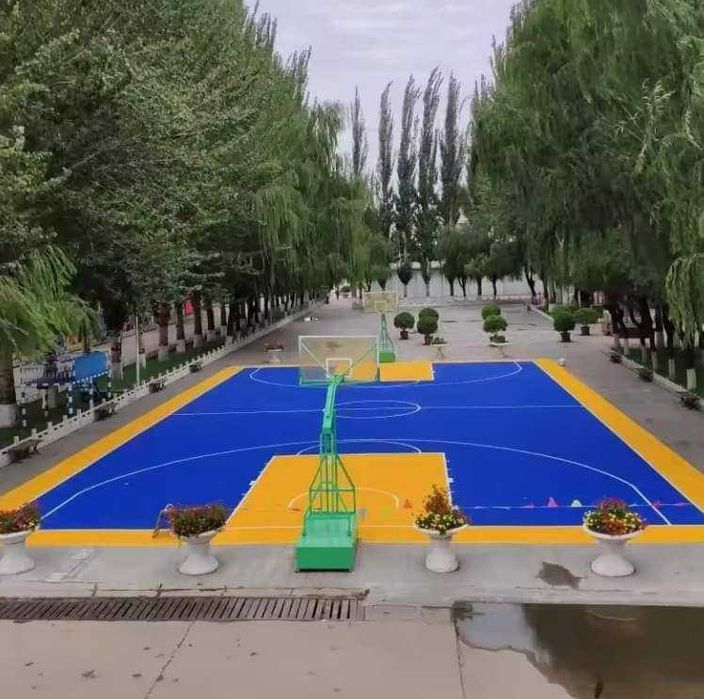 Спортивное покрытия Модульная