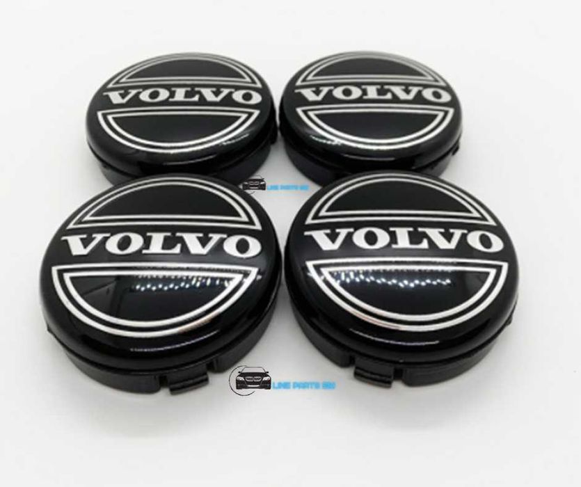 Set 4 Embleme Jante Volvo 64mm Diferite Culori, Capace Roti VOLVO NOI