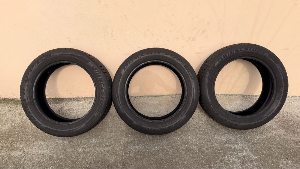 Anvelope vară Bridgestone Dueler H/P Sport 235/55 R19, DOT 2023, aproape noi 7,5-8mm , 3 bucati