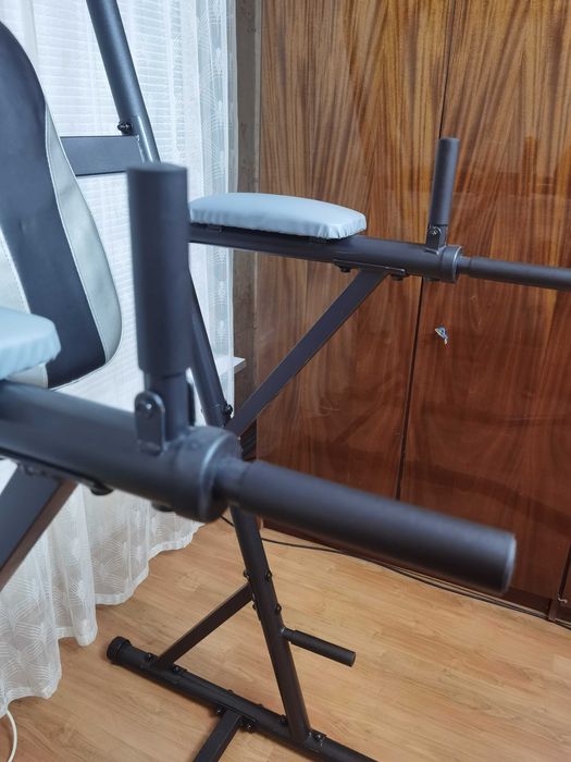 Продавам станция за набиране, кофички, коремни преси