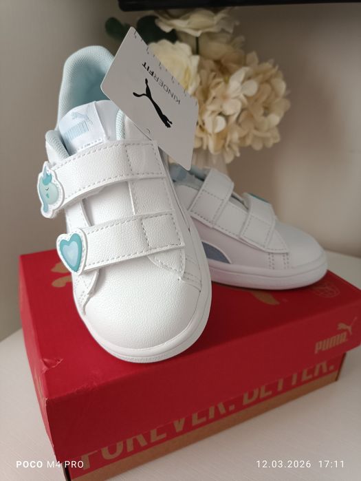 Sneakers Puma Smash 3.0 Badges mărime 25 noi cu eticheta