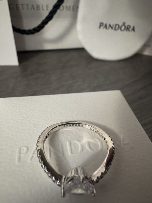 Inel pandora inimioara curbat