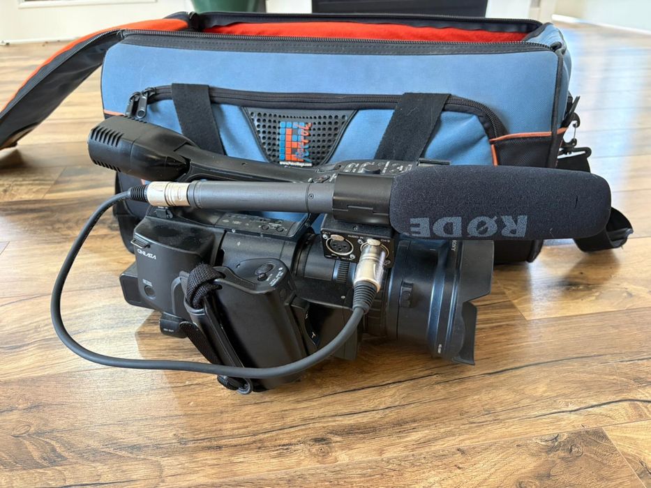 Sony Ex1 cu geanta si lentila Wide
