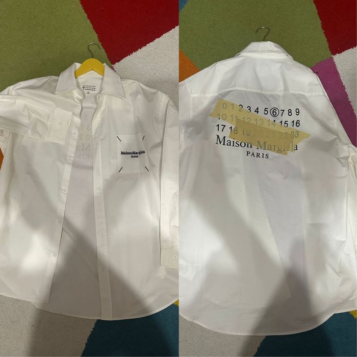 рубашка maison margiela