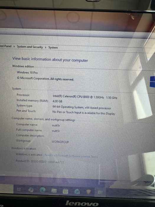 Лаптоп Lenovo G570