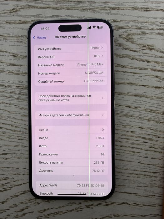 iPhone 14 pro max 256 g