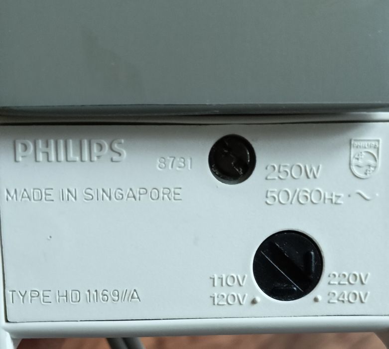 Малка сгъваема ютия philips.