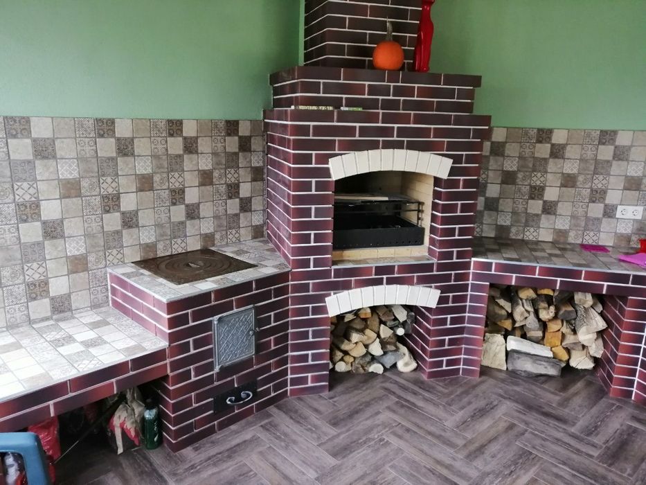 СТРОИМ летние кухни.Очаги. Барбекю. Камин.