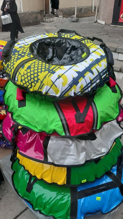 Санки тюбинги ледянки