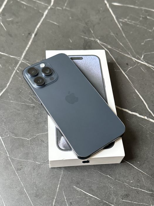 IPhone 15 Pro Max Blue Titanium 256GB 95% Батерия