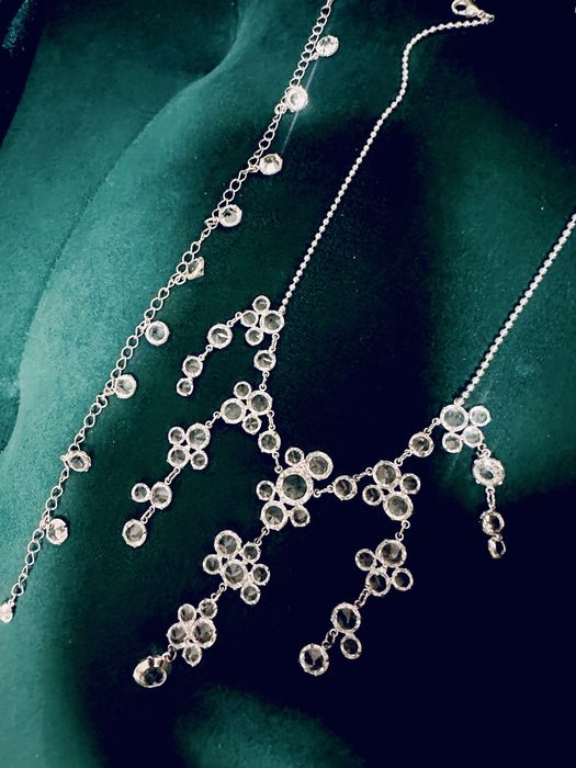 Set colier si bratara elegant / mireasa