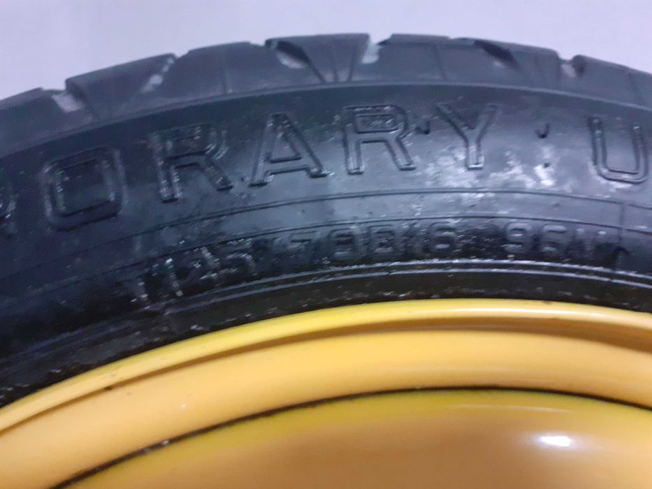 kit Roata rezerva Slim Mazda 3 BP Sedan Hatchback Break 125 70 R16