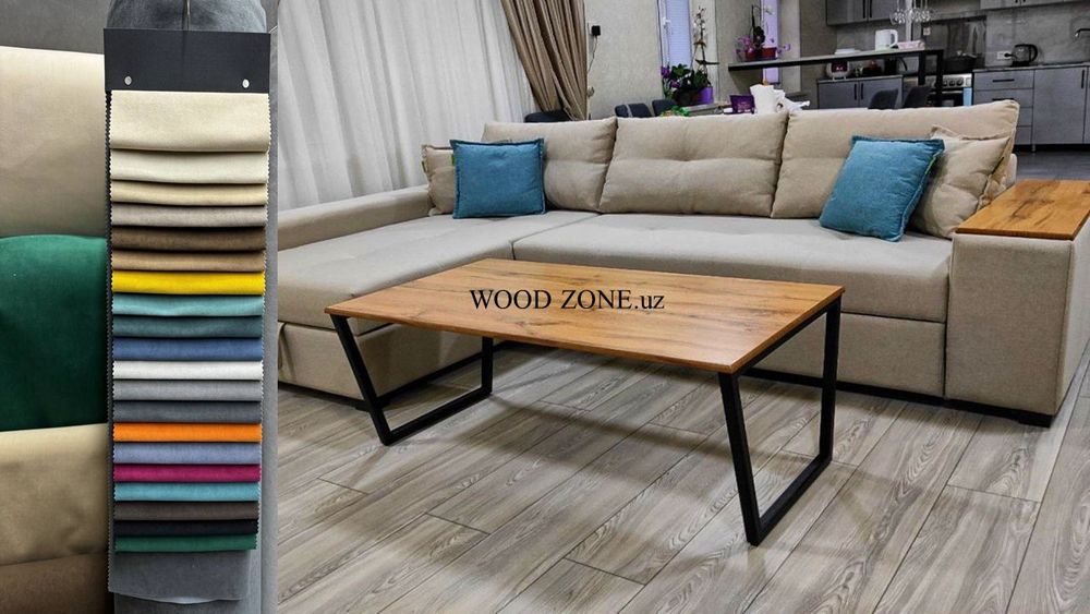 Угловой раскладной диван размер 260х150см