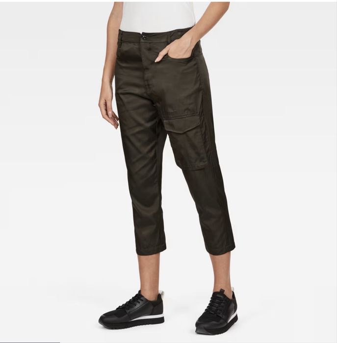 G-STAR RAW Boxxa 3D Mid Waist Boyfriend Cargo дамски панталон