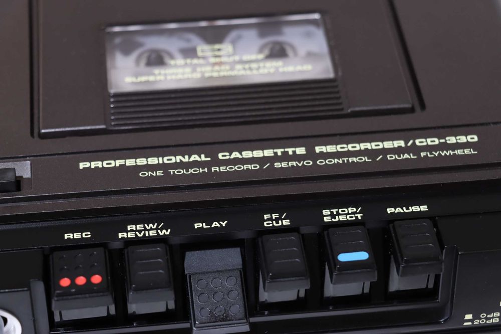 Deck portabil Superscope CD-330 (Marantz) – 3 Capete.