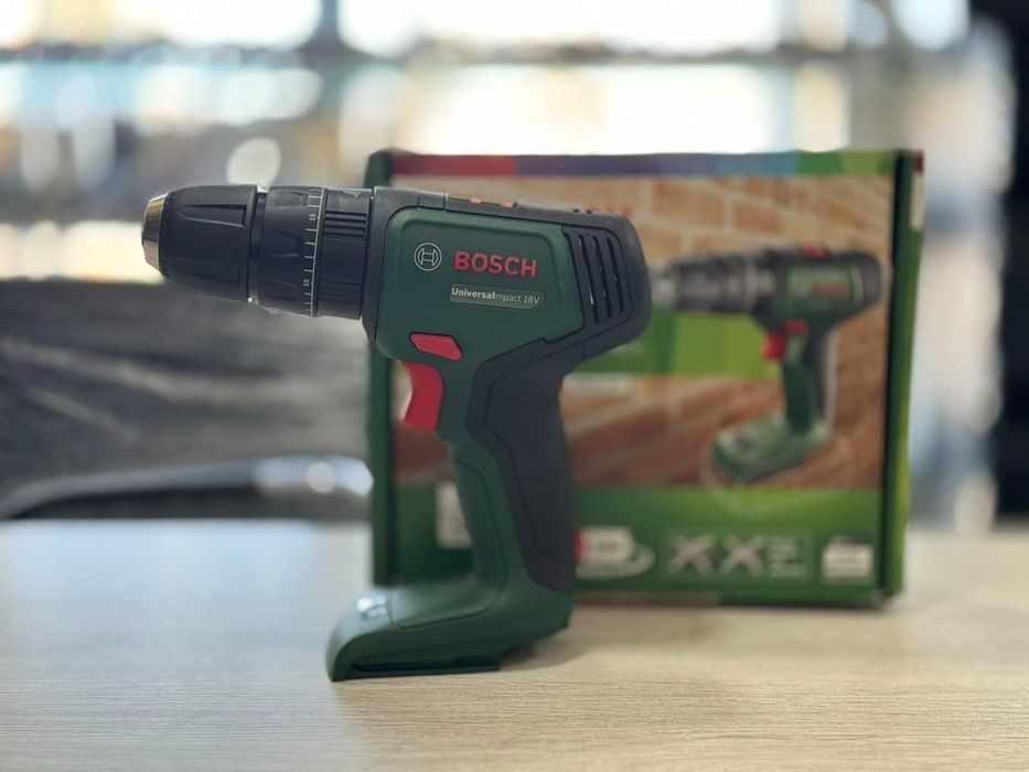 Акумулаторен ударен винтоверт BOSCH, без батерия и зарядно