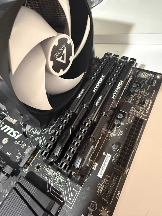 DDR4 2133mhz 16GB (4x4), Дънна платка MSI Z170-A G43, Intel i5-6600