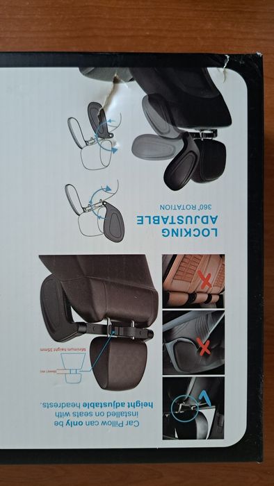 Car sleep headrest