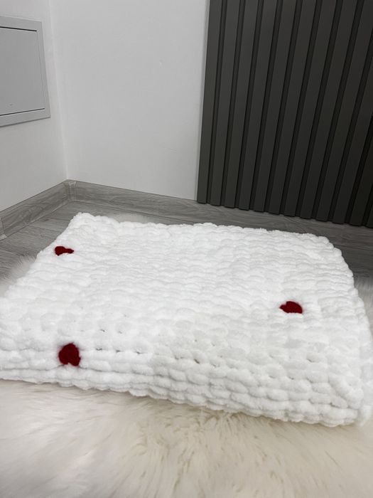 Ръчно плетени бебешки одеала