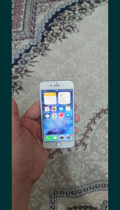 Apple Iphone 7 256GB Silver White Original Holati Yaxshi 256GB Flagman
