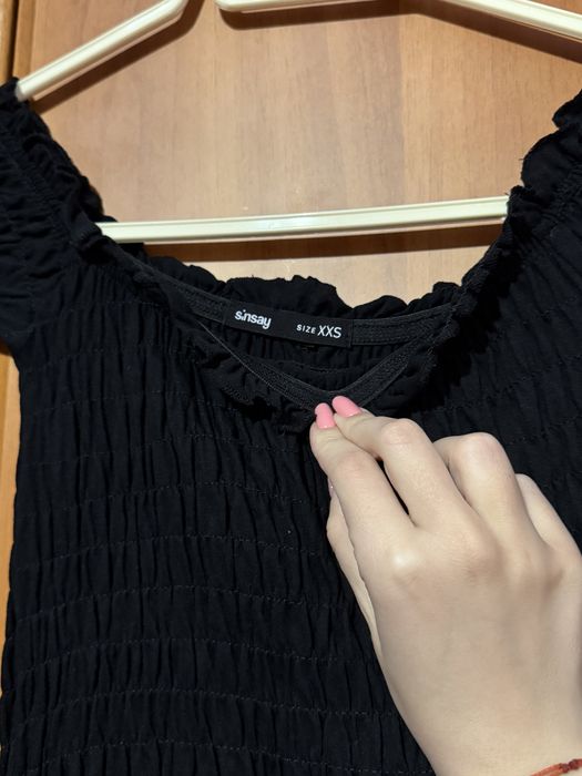 Rochie neagra Sinsay XXS
