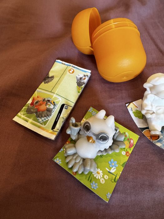 Киндер пасхальная серия игрушки