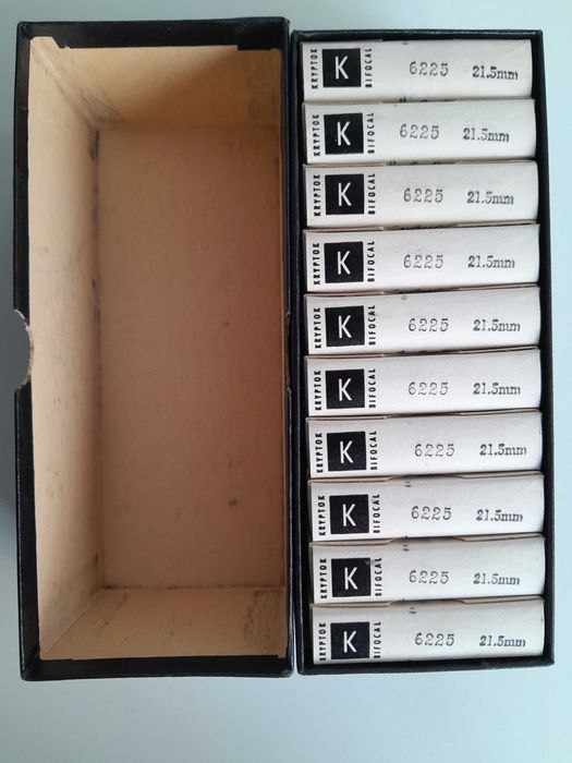 Lentile bifocale vechi ochelari Kryptok Canada Bausch&Lomb Germania