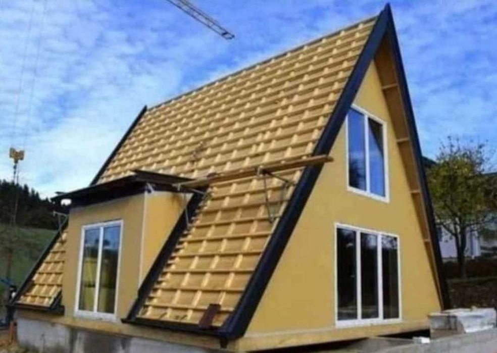 Vand case stil A si cabane din lemn