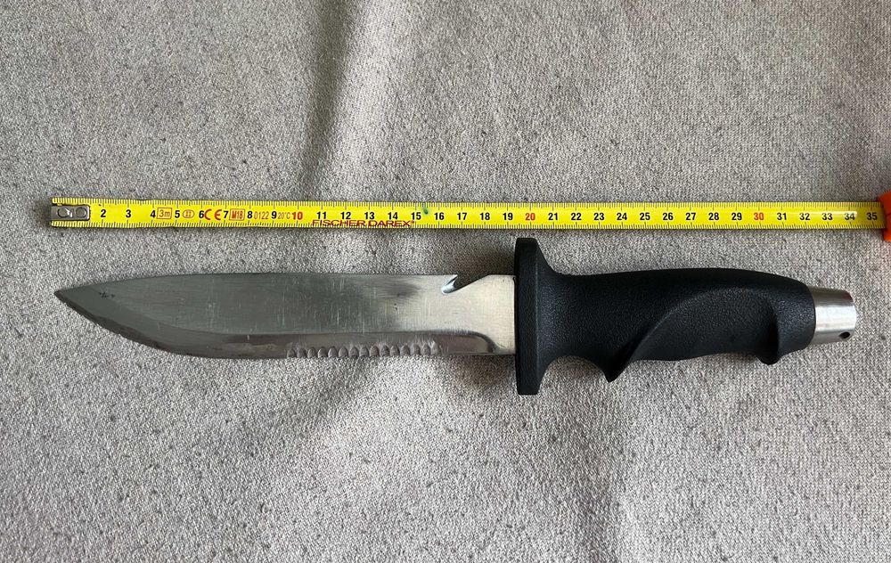 Cuțit scafandru tactic JAPAN oțel de calitate scufundări supraviețuire