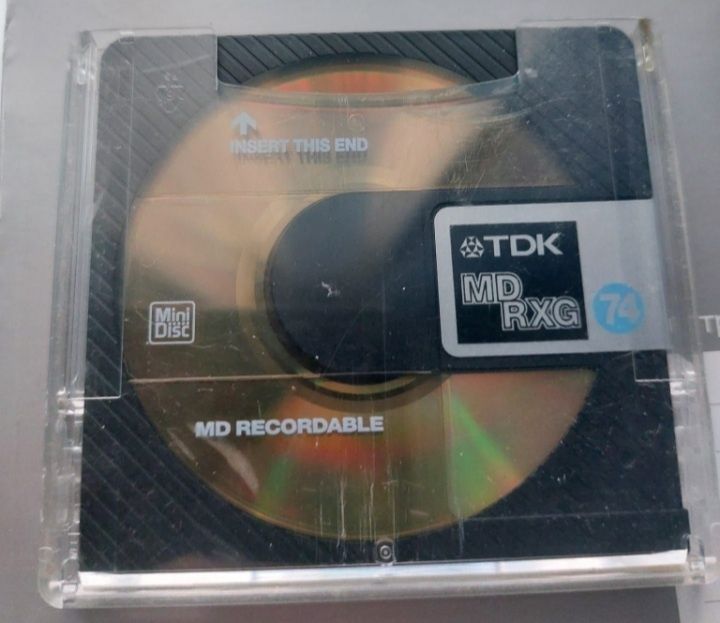 Мини диск TDK чистая 74 min