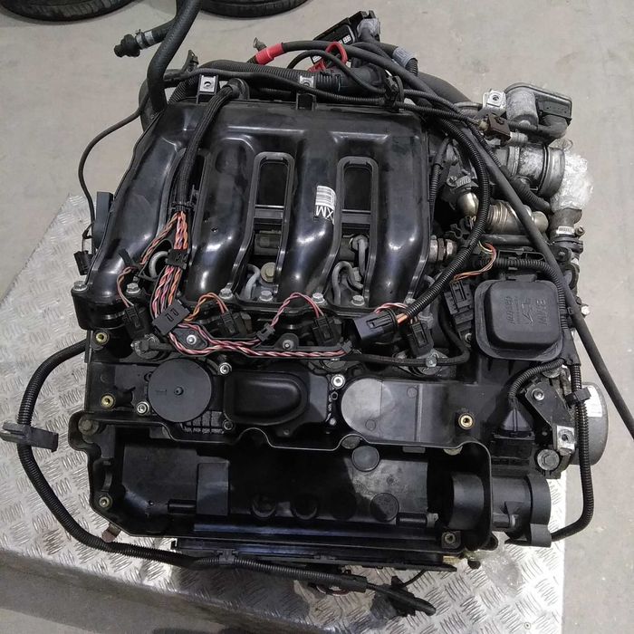 Motor BMW X3 e83 2.0d m47 150 cai / turbina răcitor gaze  injectoare debitmetru alternator electromotor fulie vibrochen