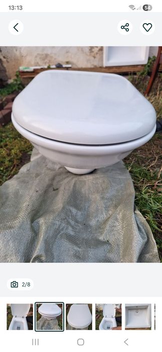 Итальянский унитаз подвесной