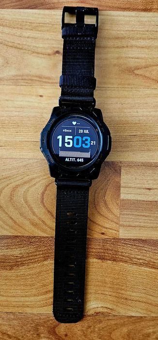 Vând ceas garmin Fenix 6 x pro solar.