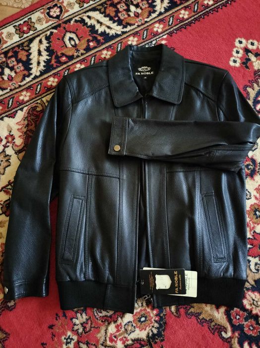 Куртка кожаная мужская