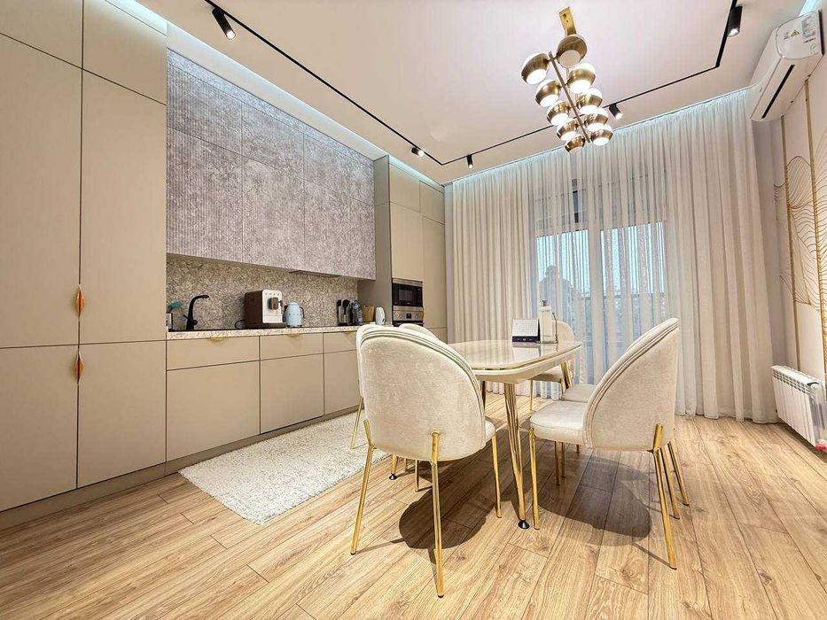 ЖК NRG Oybek | 2-комнатная 80 м² | ул. Нукус ор-р кафе Бенедикт