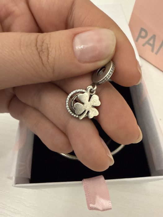 Браслет Pandora + шармы включая редкий Marvel