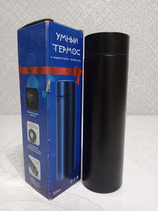 Термос новый с температурой