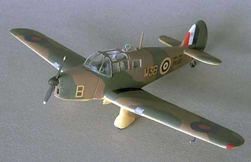 сборная модель самолёта Percival Proctor учебное пособие в кружок ю т