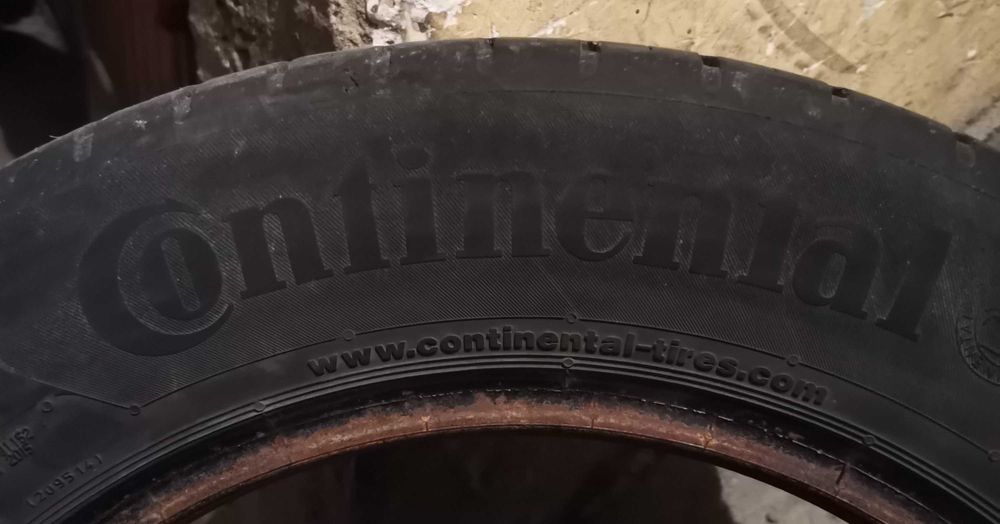 Продавам 4 броя Летни Гуми 185.65.15 на 1 сезон дот 2019 Контентал