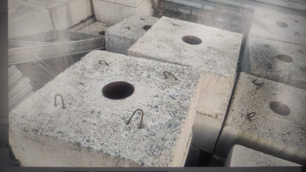 Блоки ж/б 100см*100*50 см