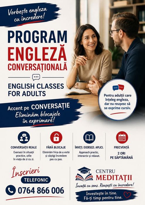 Engleza conversationala adulti