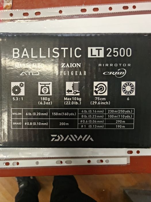 Daiwa Ballistic LT 2500