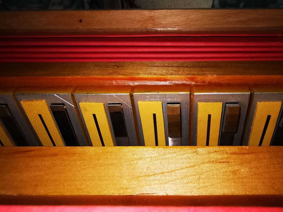 Acordeon Guerrini Lady Rosu 60 basi