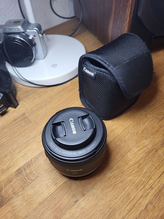 Canon 50mm rf f/1.8 STM – folosit puțin! Negociabil