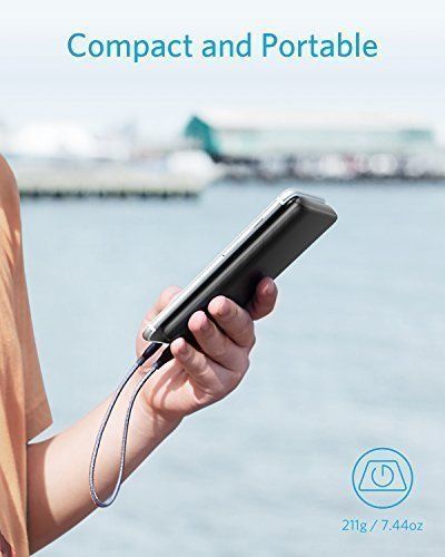 Anker PowerCore Lite 10000-външна USB батерия с PowerIQ