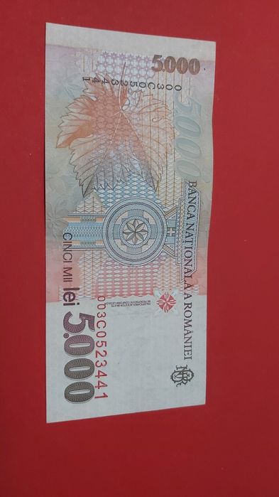 Bacnota 5.000lei an 1998