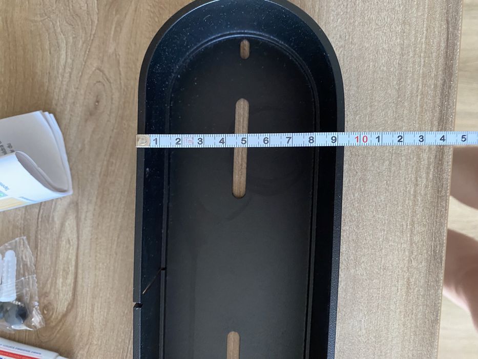 Raft baie metal negru mat