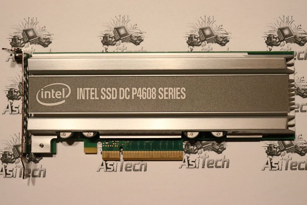 NVME Server/Workstation  TLC Intel SSD DC P4608 6.4TB 100% Health