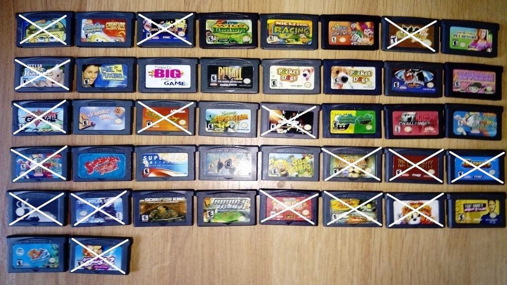 Игри за Nintendo Game Boy Advance Част 1 - 5.11 € / 9.99лв за брой