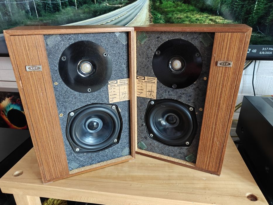 Kef cresta 1968  ( schimb )  boxe legendare , Ls3/5 rogers